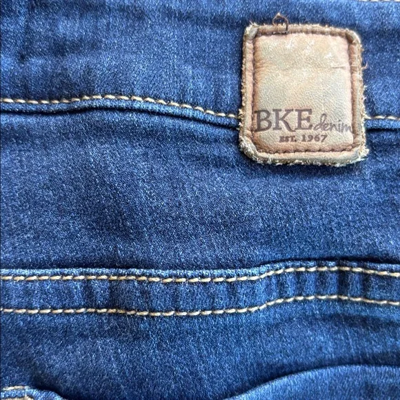 BKE Buckle Payton Midrise Skinny Blue Jeans Size 27 - Picture 5 of 8